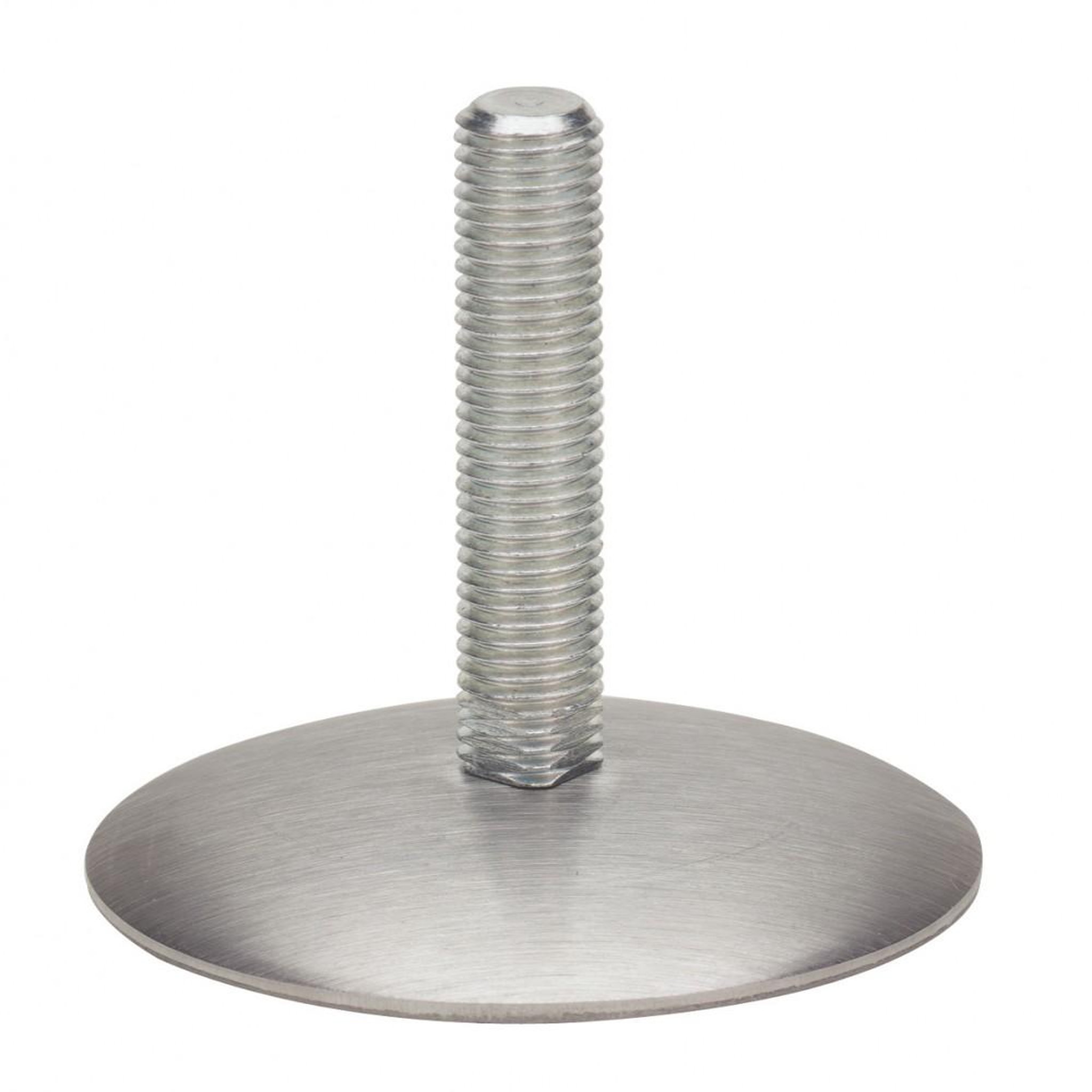 CENTRALE BRICO Système de réglage de hauteur acier à visser, Diam.75 x H.75 mm