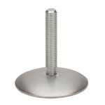 CENTRALE BRICO Système de réglage de hauteur acier à visser, Diam.75 x H.75 mm