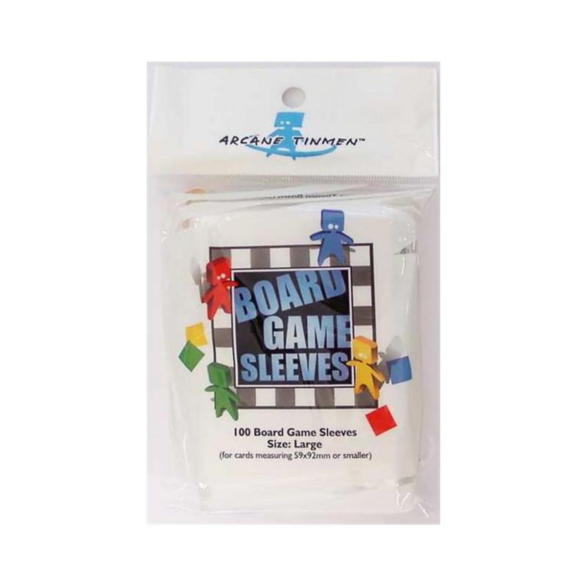 Arcane Tinmen Set de 100 protèges cartes Arcane Tinmen pour Jeux de Plateaux Large