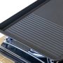 Voir la diapositive 5 : ALPENTECH Réchaud 2 feux Inox 4400W + Plaque Grill Plancha 2en1 Thermocouple Intérieur / Extérieur ALPEN CAMPING