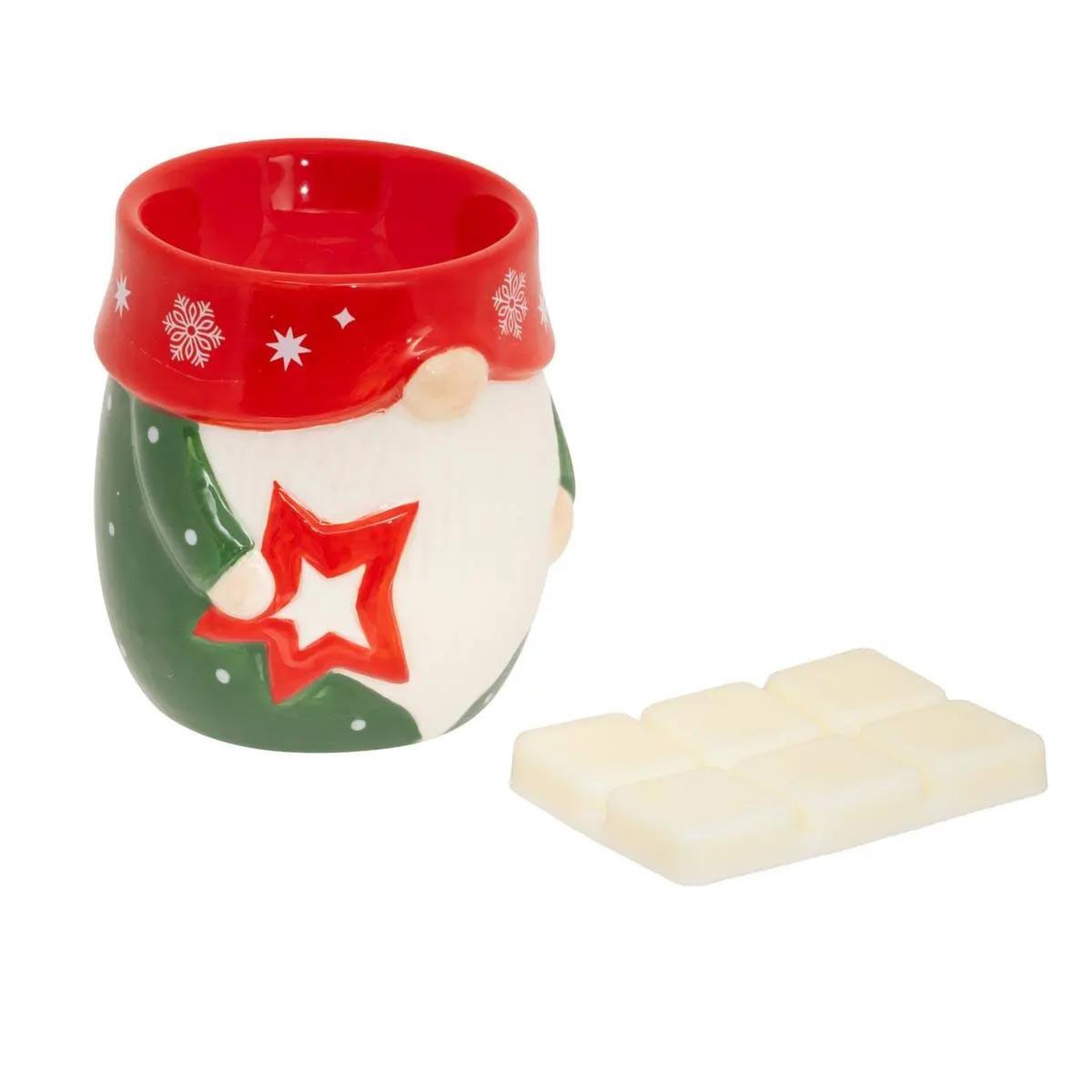 ATMOSPHERA Brûle parfum de noël  gnome  9cm multicolore