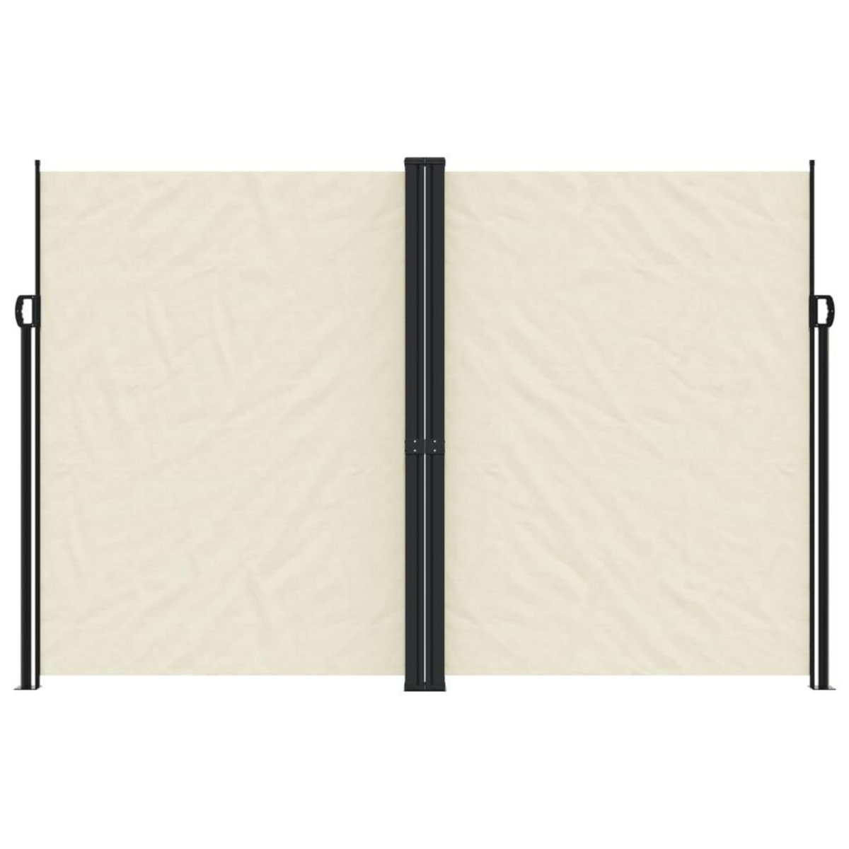 VIDAXL Auvent lateral retractable creme 220x600 cm