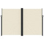 Voir la diapositive 3 : VIDAXL Auvent lateral retractable creme 220x600 cm