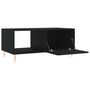 Voir la diapositive 6 : VIDAXL Table basse noir 90x50x40 cm bois d ingénierie