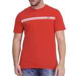 SERGIO TACCHINI T shirt  Homme  ergio Tacchini  tripe B. Coloris disponibles : Rouge