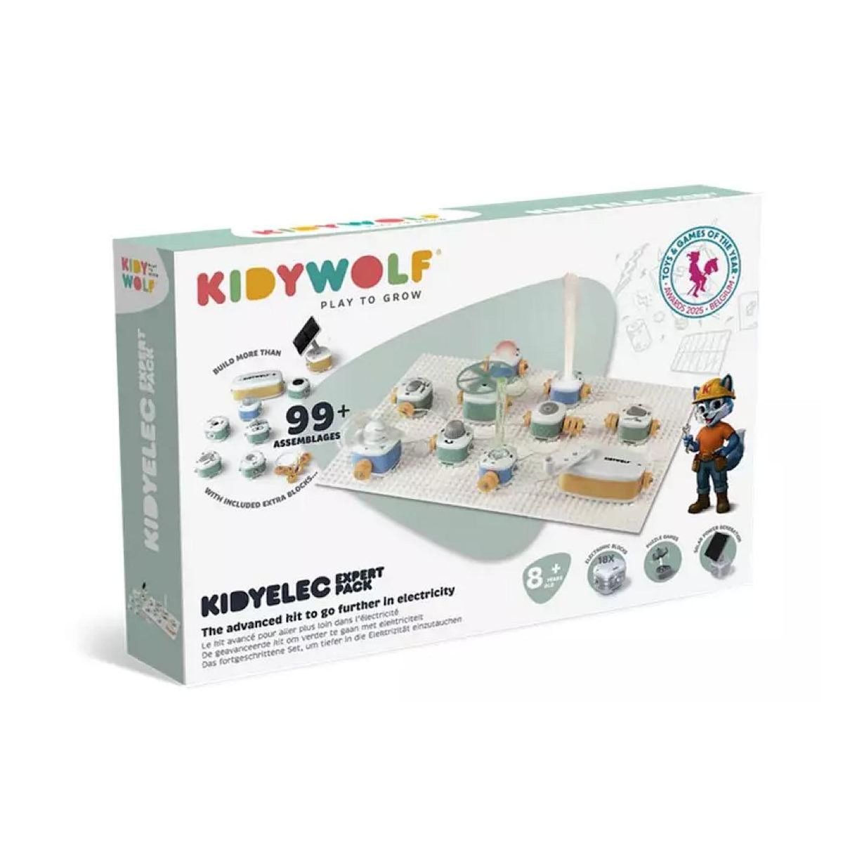 KIDYWOLF Kdyelec - Kit d electricite - Pack 18 pieces