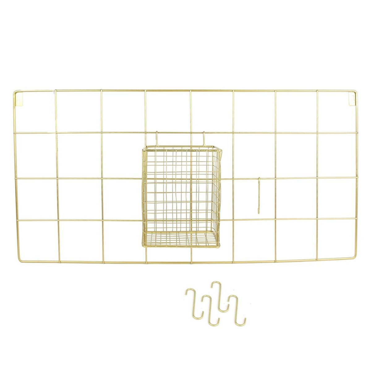 The Home Deco Factory Support mural filaire avec crochets