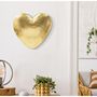 Voir la diapositive 6 : Paris Prix Applique Murale en Métal  Goldy Heart  25cm Or