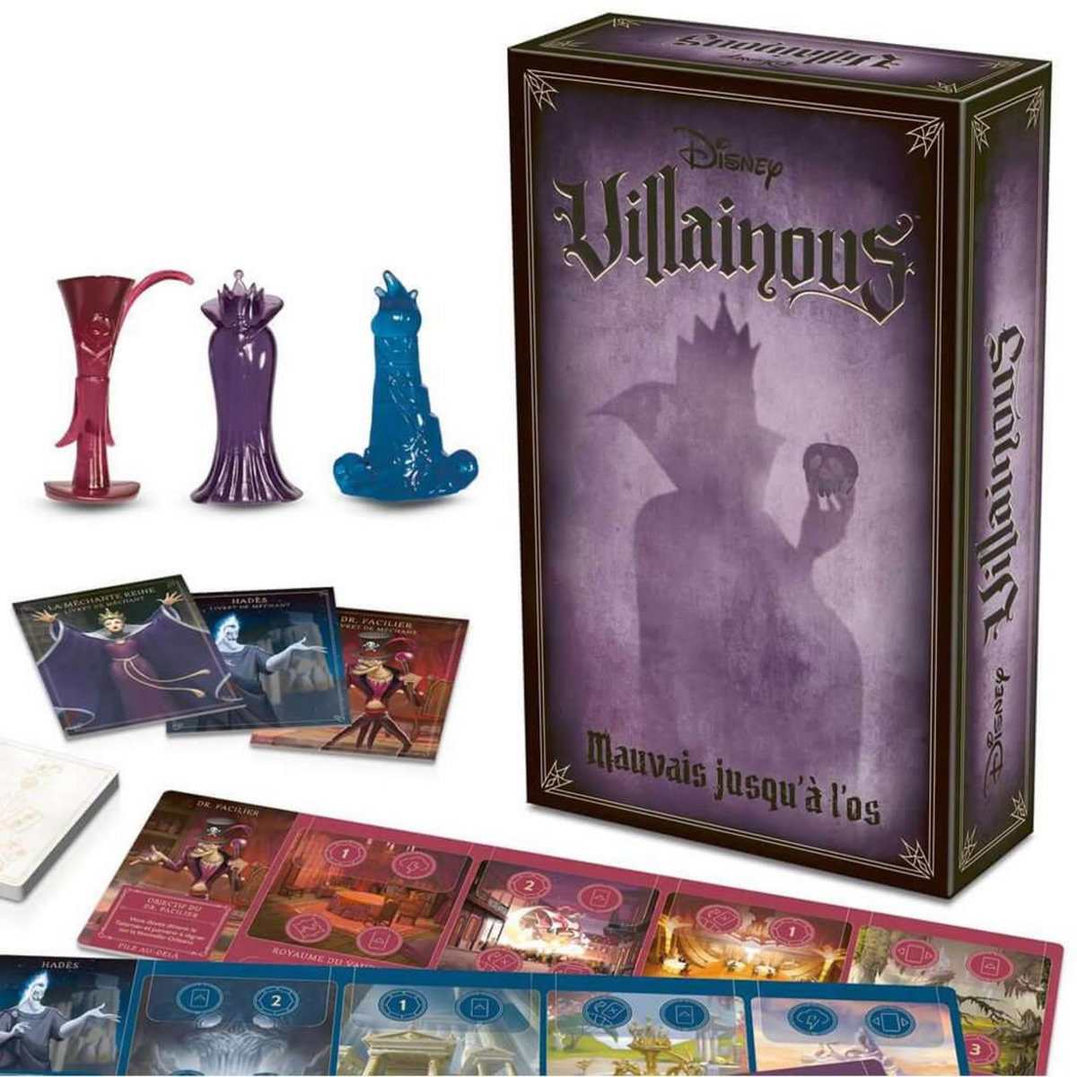 RAVENSBURGER PAPET DISNEY VILLAINOUS-EXTENSION 1- MAUVAIS JUSQU'À L'OS, Papeterie Papeterie