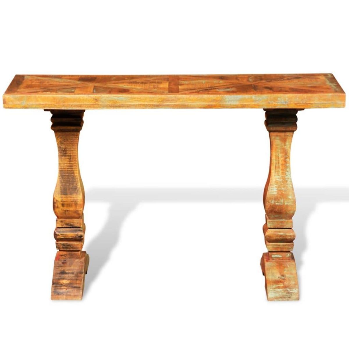 VIDAXL Table console Bois de recuperation massif