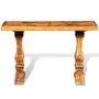 Voir la diapositive 5 : VIDAXL Table console Bois de recuperation massif