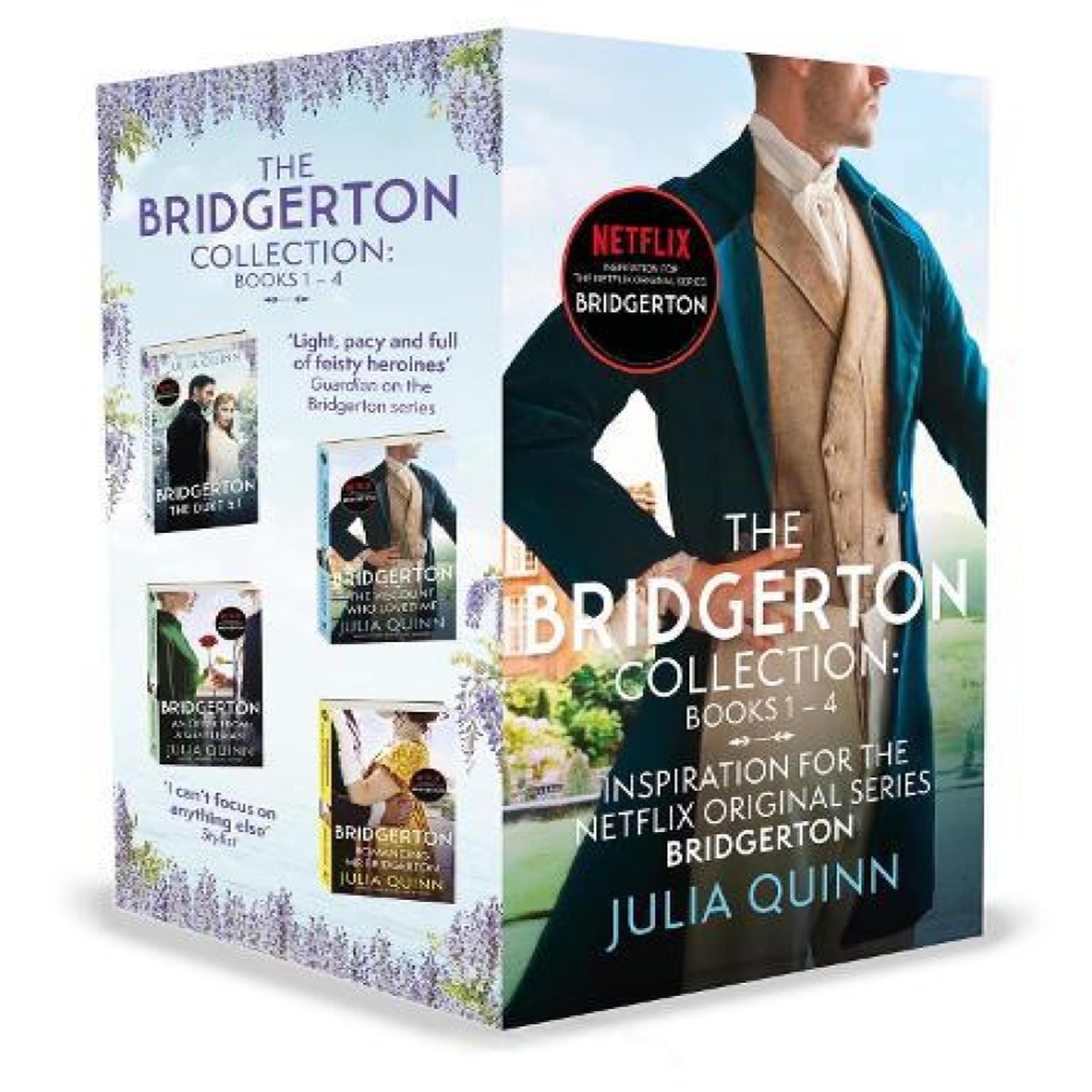 LIVRES The Bridgerton Collection: Books 1 - 4 : Inspiration for the Netflix Original Series Bridgerton