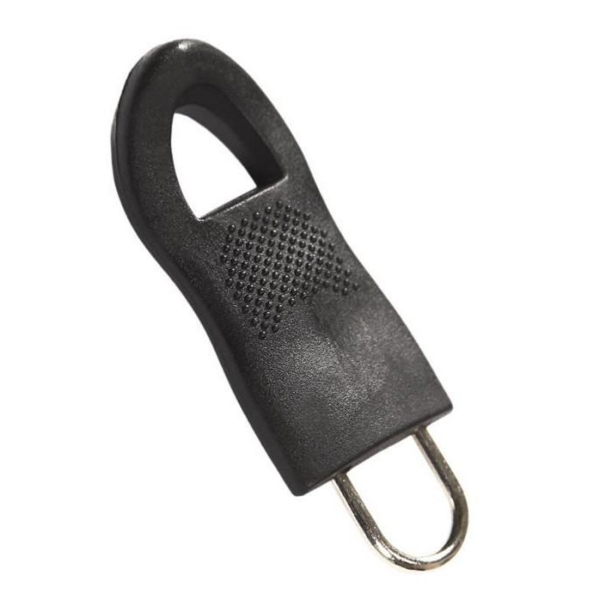 Paris Prix Lot de 4 Anneaux de Fermeture  Zippés  5cm Noir