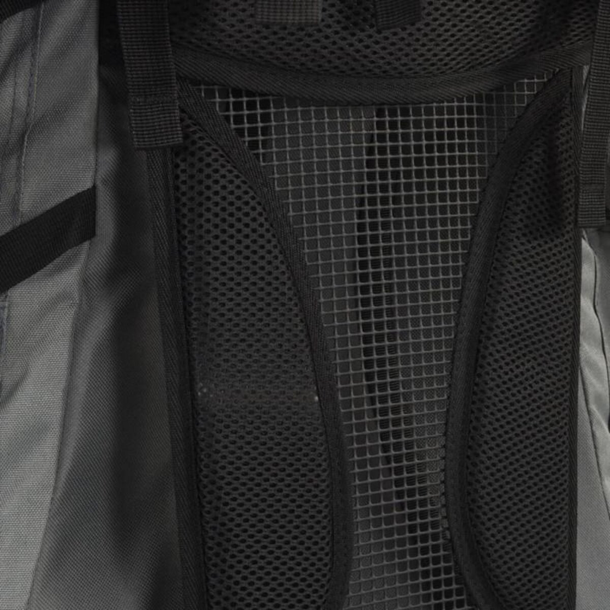 VIDAXL Sac à dos de randonnée gris 100 L tissu oxford