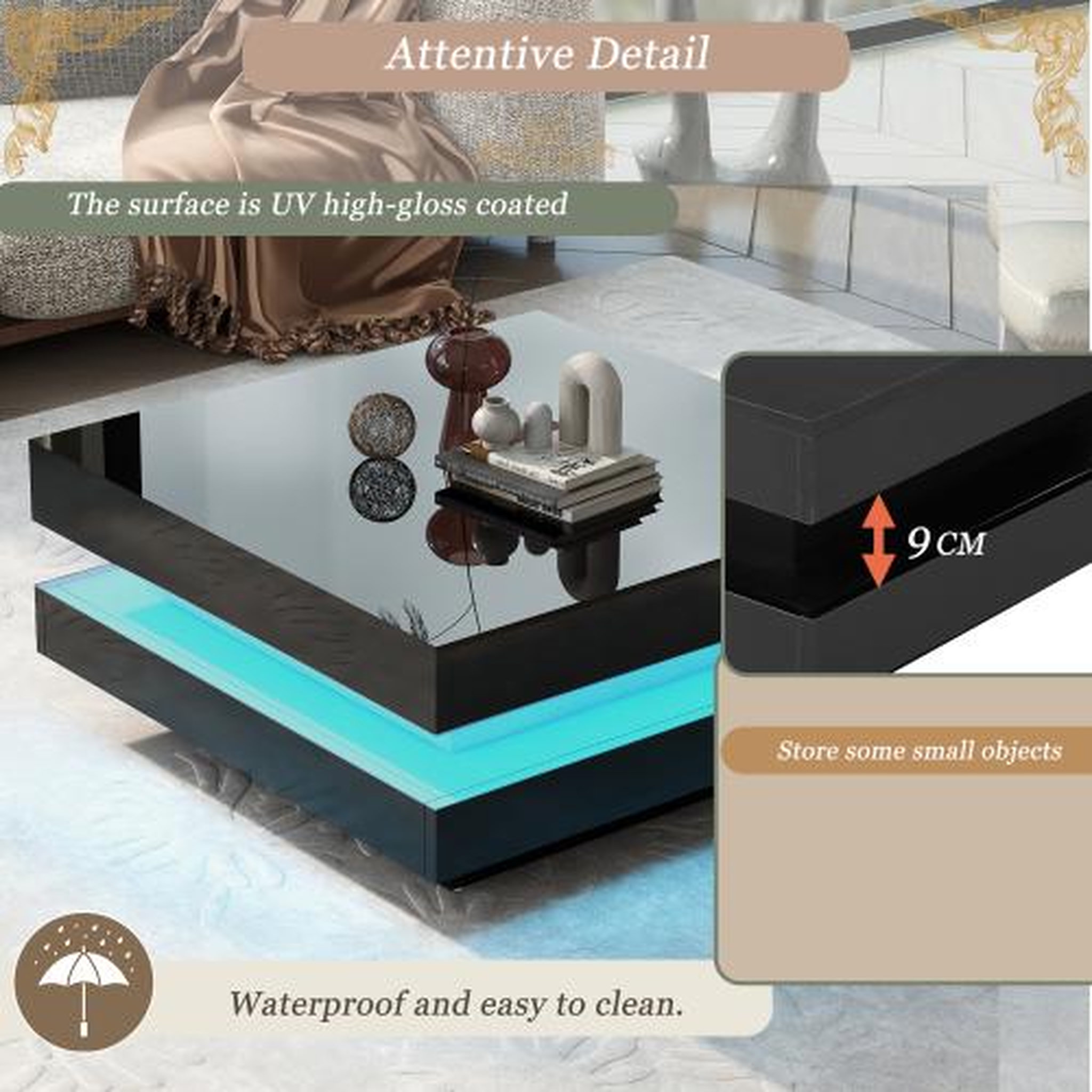 Voir la diapositive 4 : MERAX Table basse