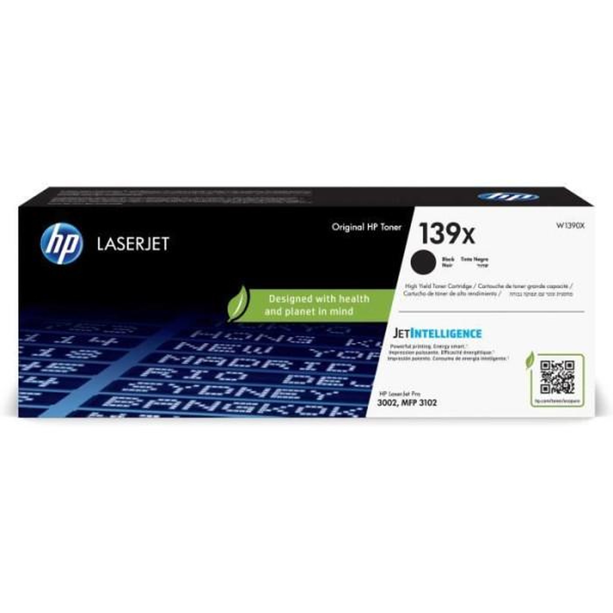 HP HP 139X Cartouche de Toner noir authentique (W1390X) grande capacité pour HP LaserJet Pro 3001/3002/3003/3004/3101/3102/3103/31