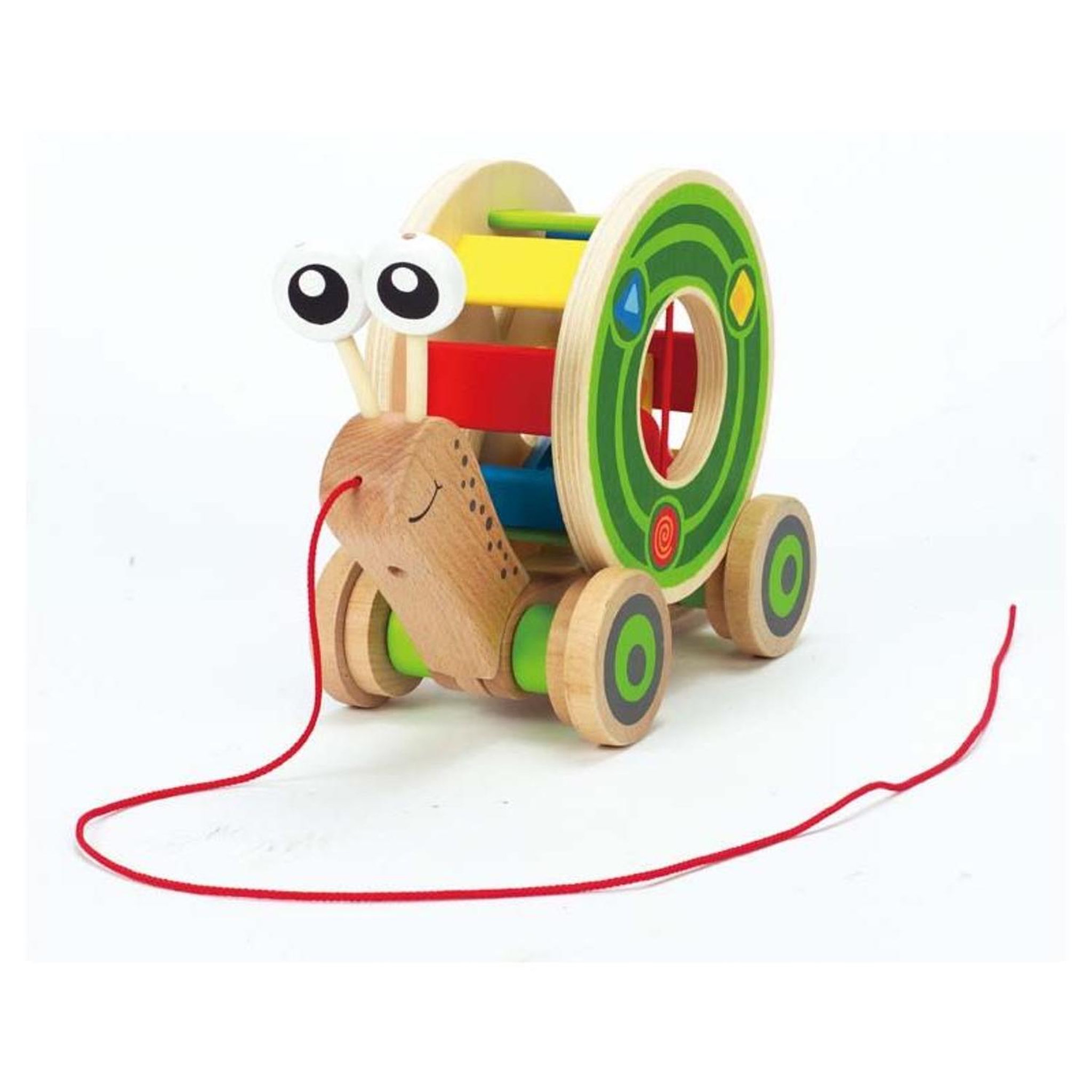 Voir la diapositive 5 : Hape Escargot roulant avec jeu de formes – hape