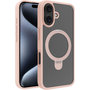 Voir la diapositive 1 : ADEQWAT Coque iPhone 16 magnétique Rose avec support