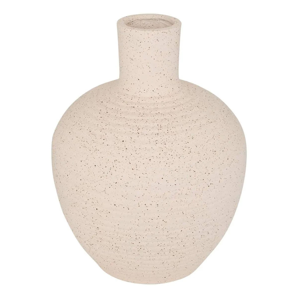 ATMOSPHERA Vase Déco en Céramique  Ted  33cm Blanc