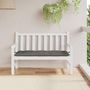 Voir la diapositive 3 : VIDAXL Coussin de banc de jardin gris fonce melange 120x50x7 cm tissu