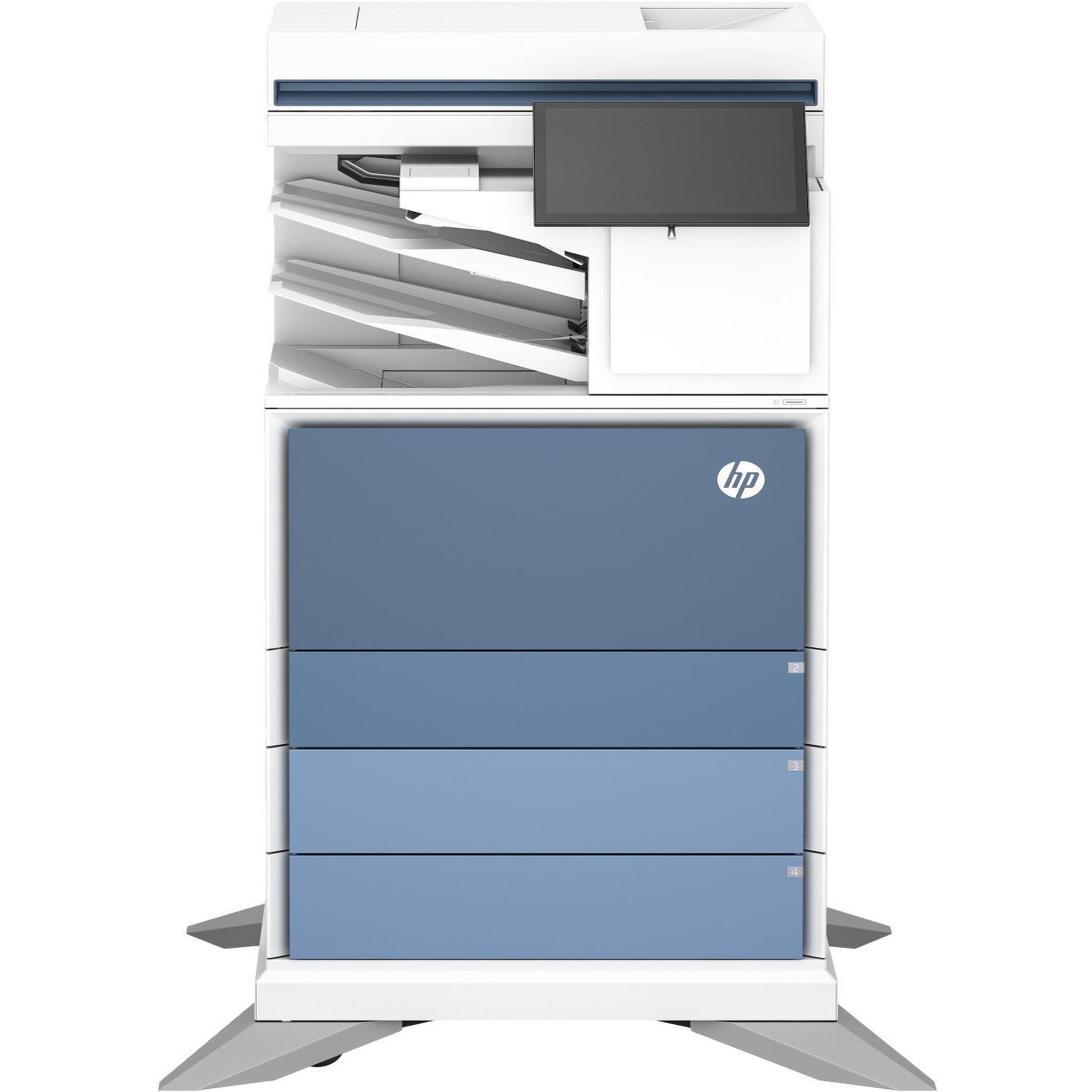 Voir la diapositive 2 : HP Imprimante multifonction hp laserjet enterprise color flow 6800zfsw