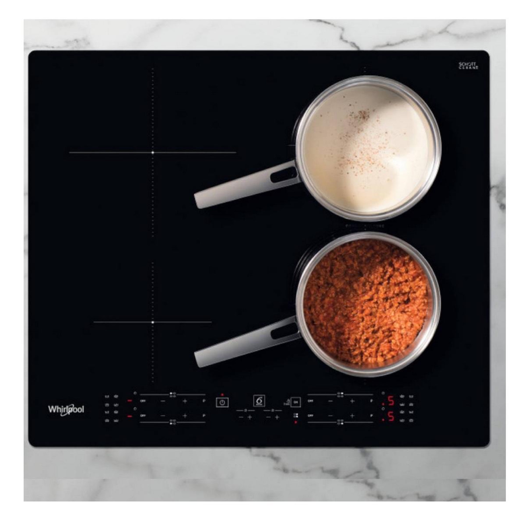 Voir la diapositive 3 : Whirlpool Table induction whirlpool wbs2560ne - WBS2560NE