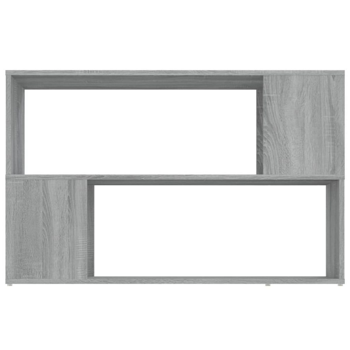 VIDAXL Bibliotheque Sonoma gris 100x24x63 cm Bois d'ingenierie