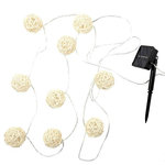 Paris Prix Guirlande Lumineuse 'Solaire  165cm Beige