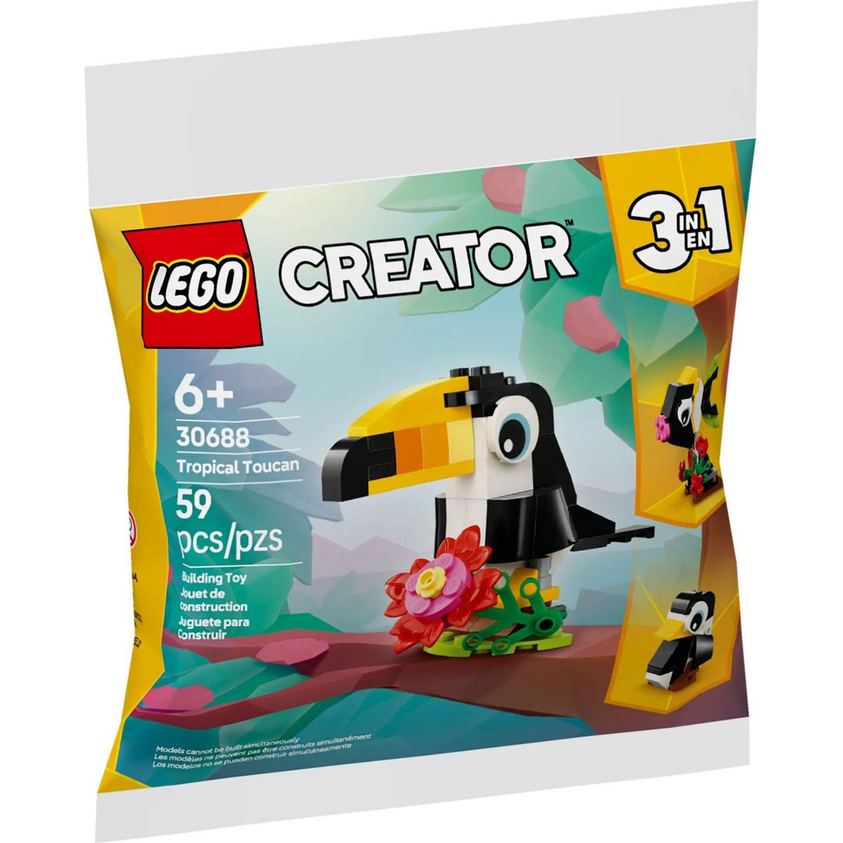 LEGO LEGO Creator - Toucan tropical (Polybag) - 30688