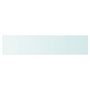 Voir la diapositive 2 : VIDAXL Panneau pour etagere Verre transparent 90 x 20 cm
