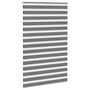 Voir la diapositive 3 : VIDAXL Store zebre gris fonce largeur du tissu 135,9 cm polyester