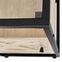 Voir la diapositive 6 : tectake Table de chevet Style industriel 40 x 43 605 cm