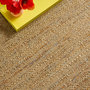 Voir la diapositive 4 : SWEEEK Tapis intérieur/extérieur effet jute claire avec touches de couleur