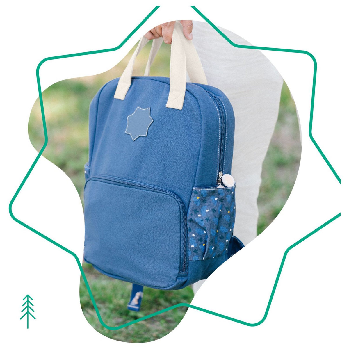 BADABULLE Sac à dos à langer Safari