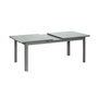Voir la diapositive 3 : Jardiline Table de jardin Milos extensible en aluminium pour 8/10 personnes