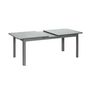 Voir la diapositive 3 : Jardiline Table de jardin Milos extensible en aluminium pour 8/10 personnes