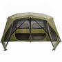 Voir la diapositive 5 : VIDAXL Tente familiale 10 personnes vert liberation rapide impermeable