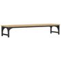 Voir la diapositive 6 : VIDAXL Support de moniteur chêne sonoma 85x23x15,5cm bois d ingénierie