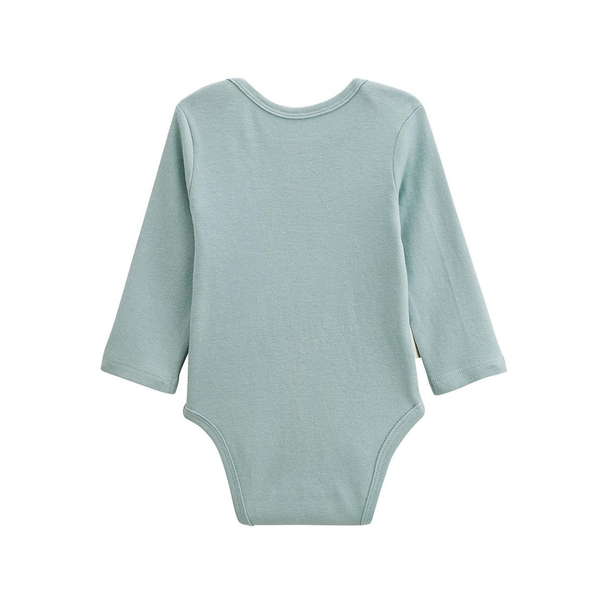 Petit Béguin Lot de 3 bodies bébé manches longues Cacahuète