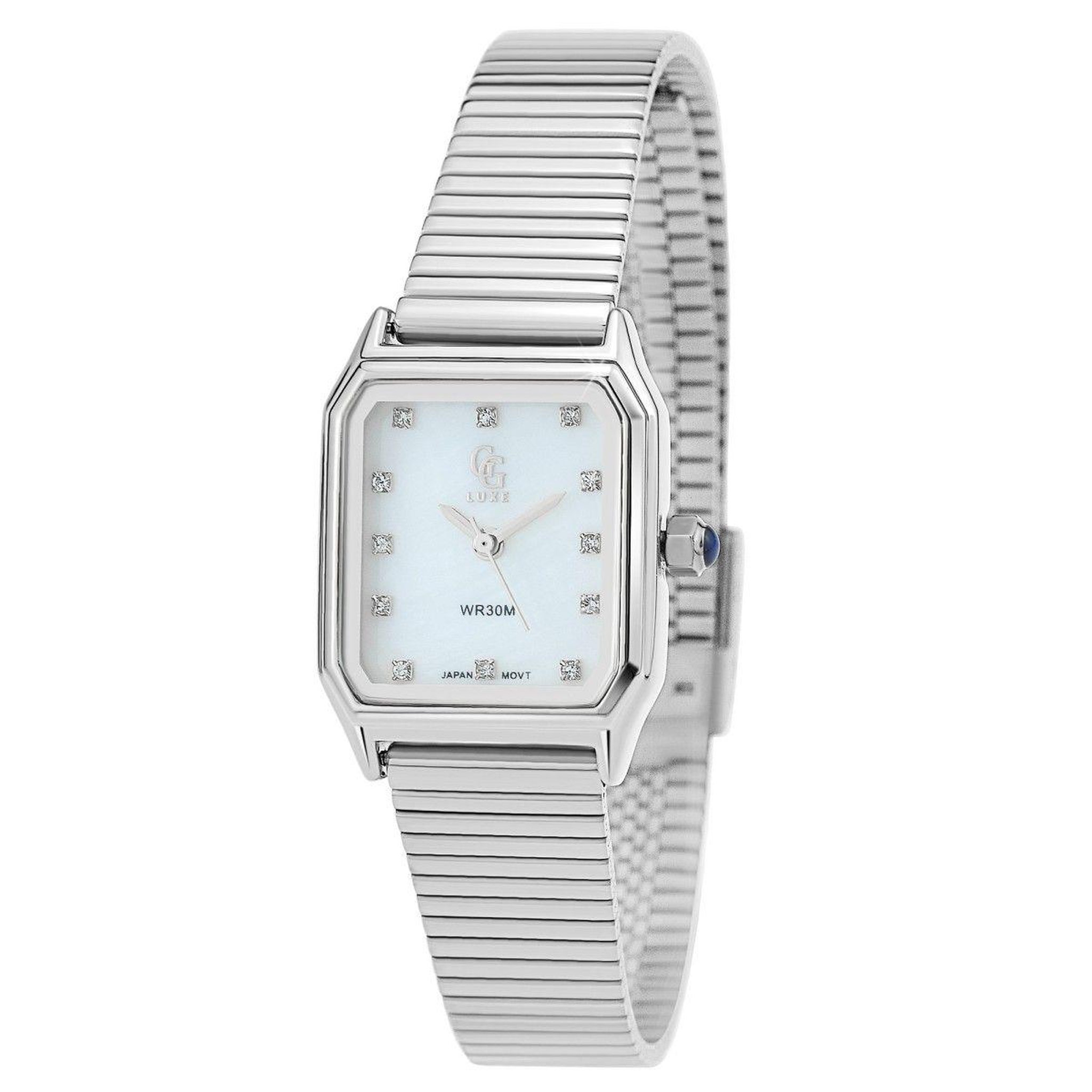 SC CRYSTAL Montre Eya élégante ornée de Cristaux scintillants par SC Crystal