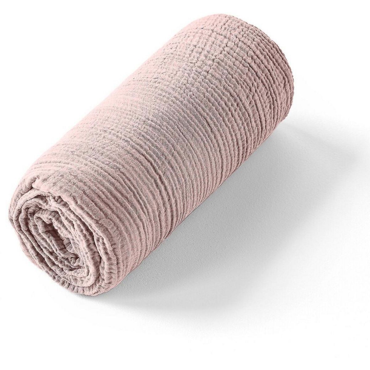 BATON ROUGE Drap housse 1000% gaze de coton