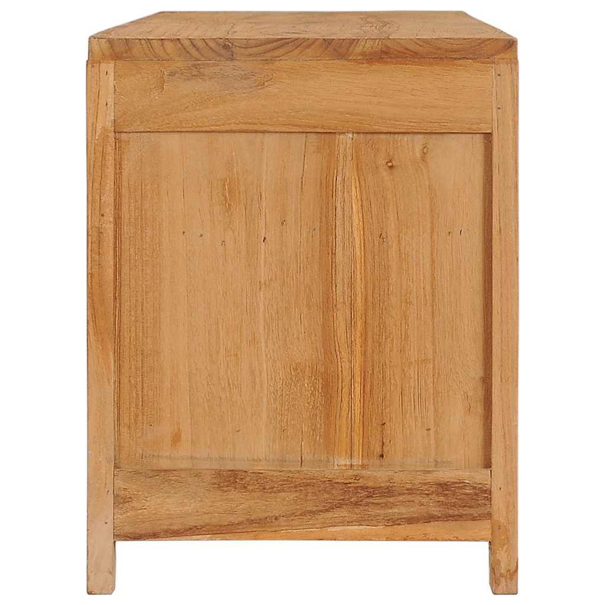 Voir la diapositive 3 : VIDAXL Meuble TV 115 x 30 x 40 cm bois de teck massif