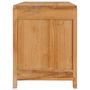 Voir la diapositive 3 : VIDAXL Meuble TV 115 x 30 x 40 cm bois de teck massif