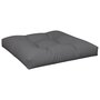 Voir la diapositive 2 : VIDAXL Coussin de palette anthracite 70x70x12 cm tissu