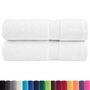Voir la diapositive 2 : VIDAXL Essuie mains de qualité supérieure SOLUND 2 pcs blanc 600 g m²