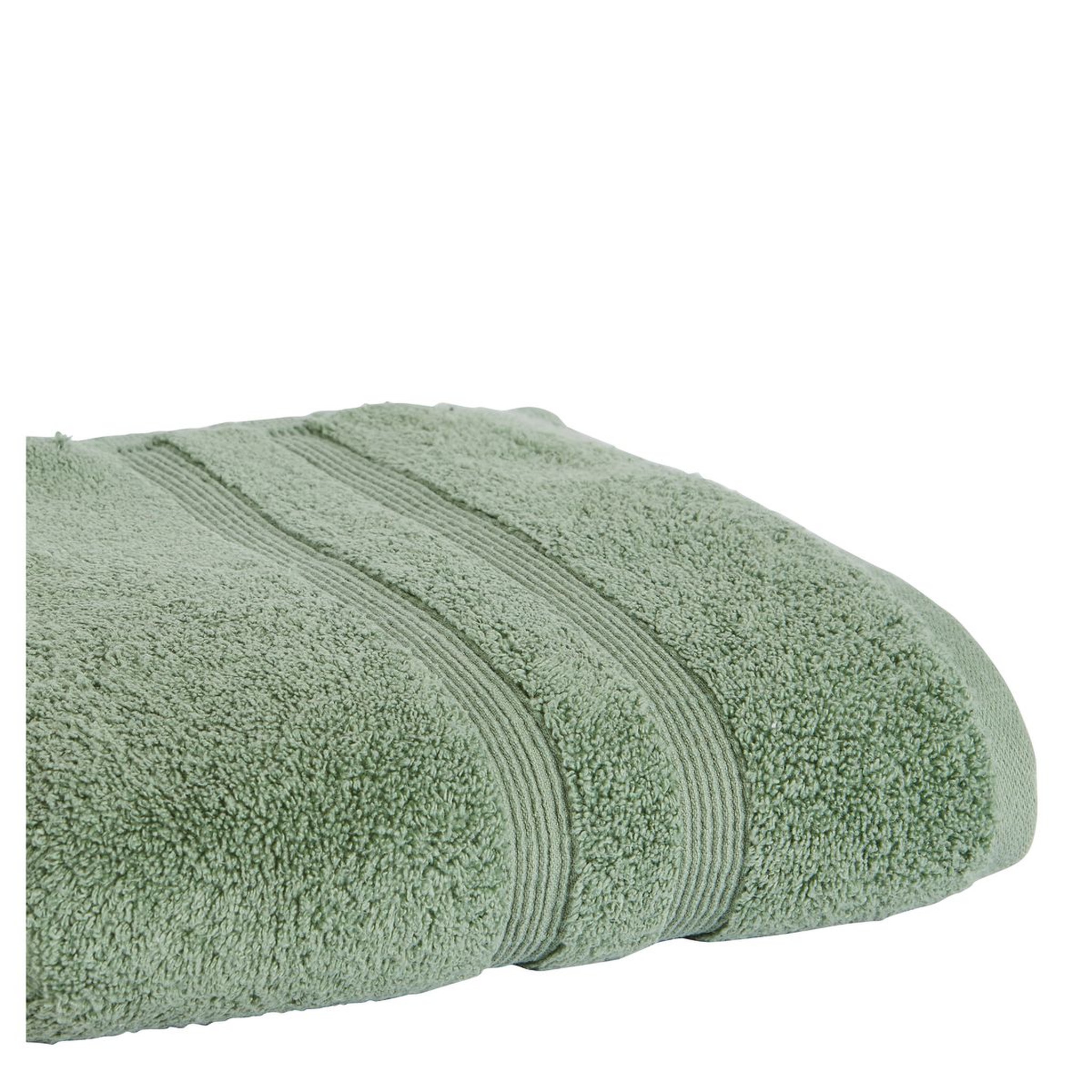 Voir la diapositive 3 : ACTUEL Drap de bain uni en coton 500 g/m²