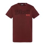 Schott T-shirt  Homme Schott Vintage. Coloris disponibles : Rouge