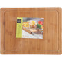 Voir la diapositive 2 : SECRET DE GOURMET Planche bambou avec rebords 45 cm 