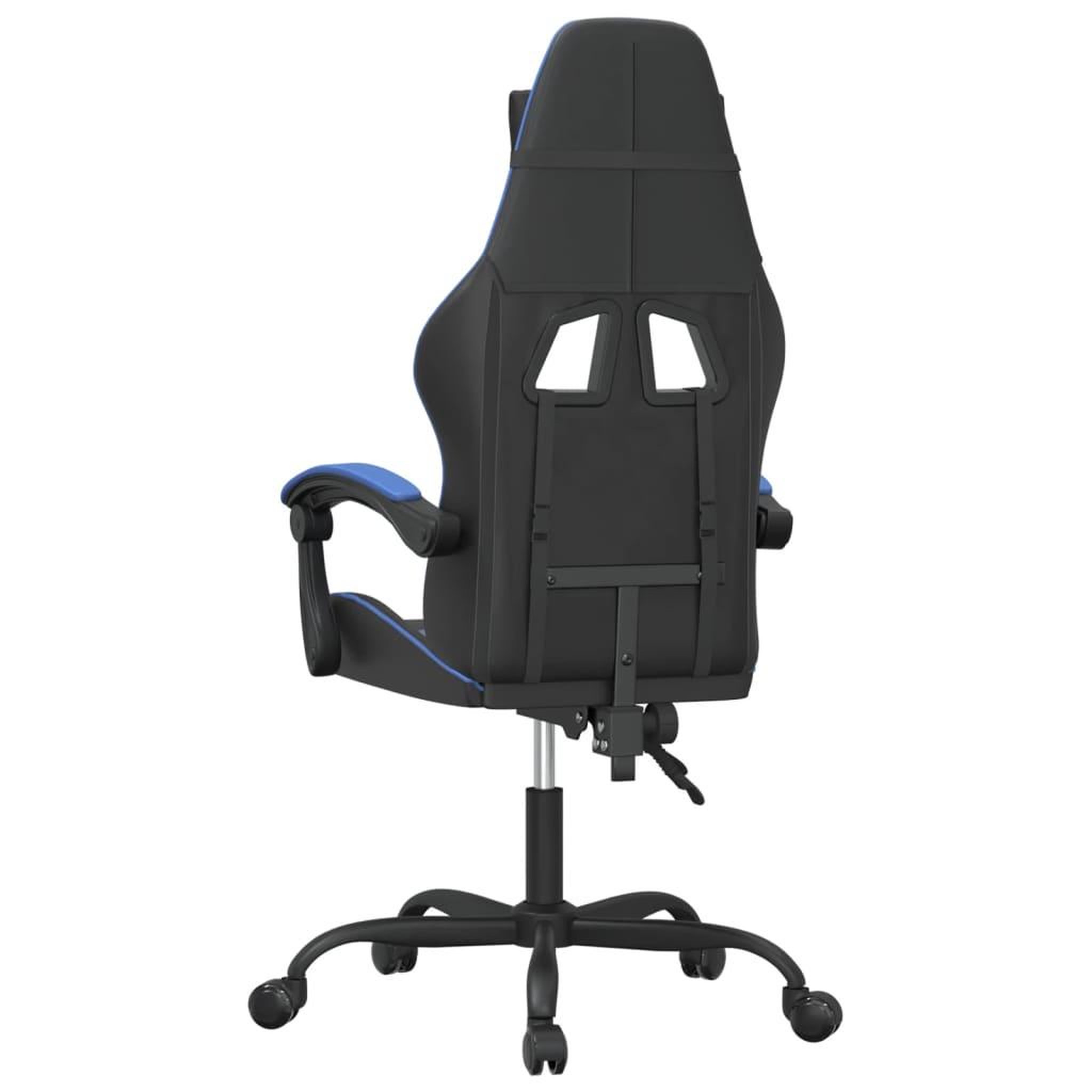 Voir la diapositive 5 : VIDAXL Chaise de jeu Noir et bleu Similicuir