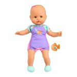 GPTOYS Poupon et son poisson - GPTOYS - NENUCO - Mon premier bain - NFN88 - 35 cm - Des 10 mois